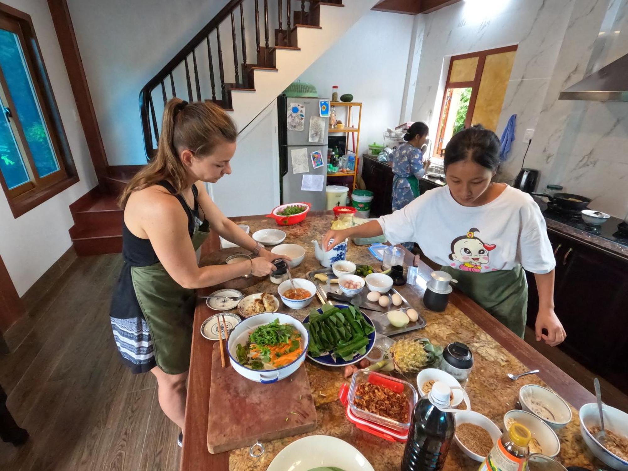 An Homestay-Vietnamese Vegetarian Breakfast Dong Khe Sau Екстер'єр фото